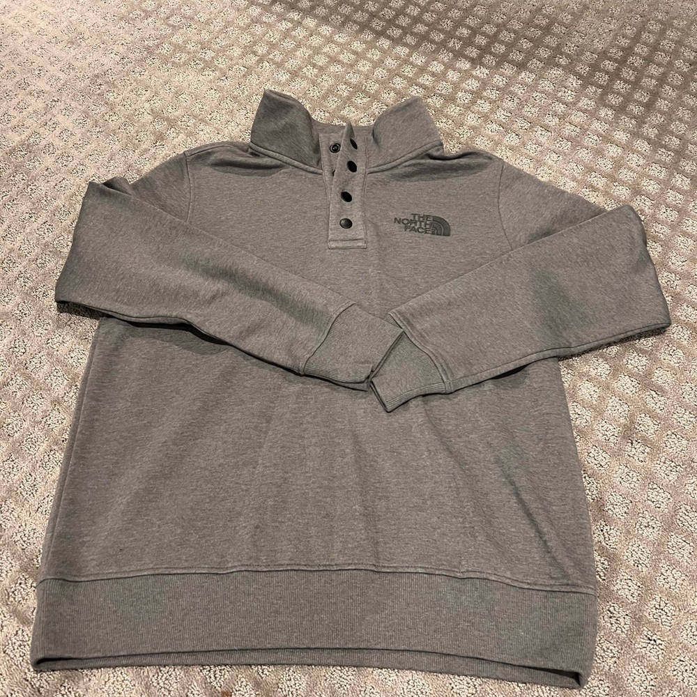The North Face Gray Pullover Sweatshirt
